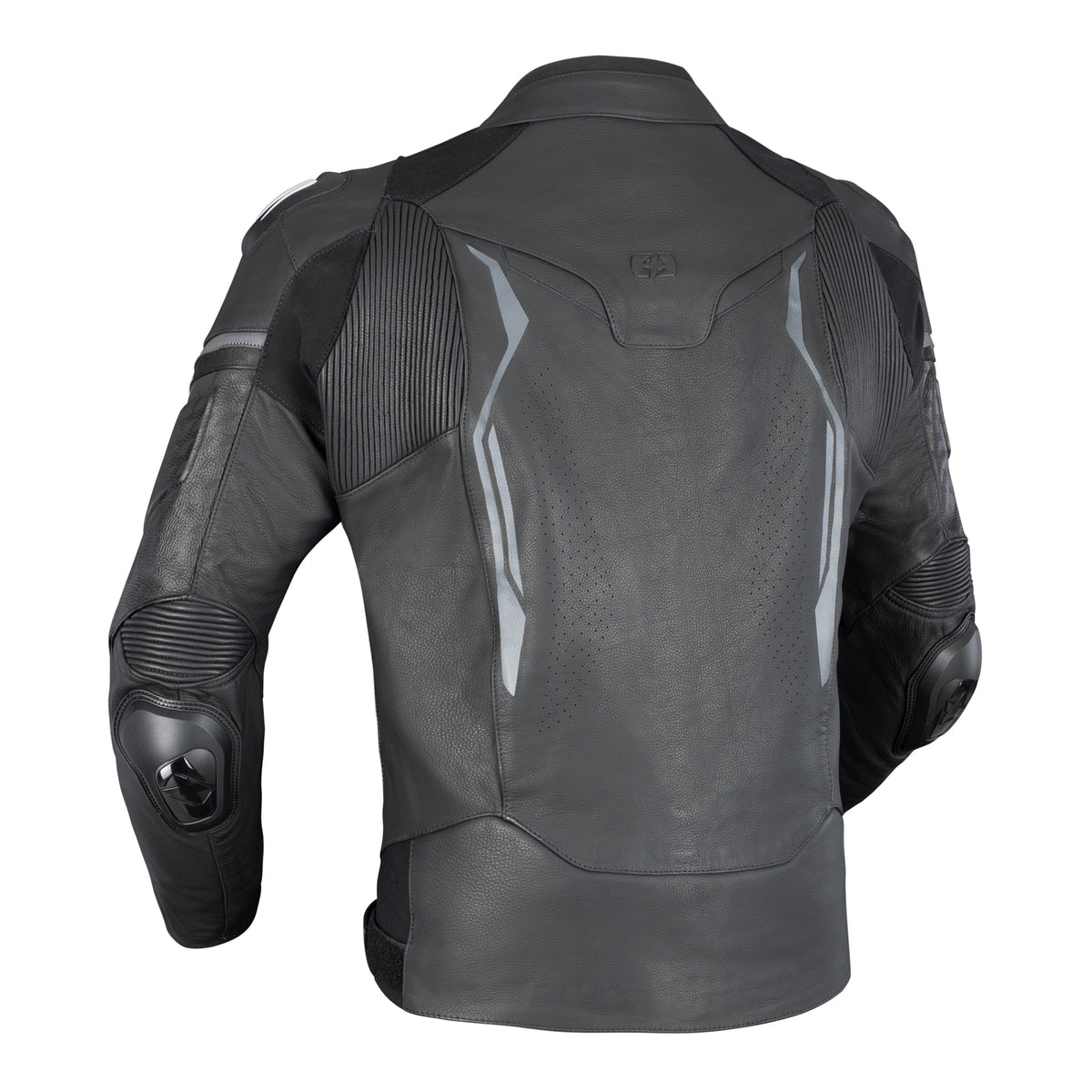 Oxford Nexus 1.0 Leather Men's Jacket - Stealth Black