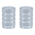 Oxford Gripper Valve Caps - Silver