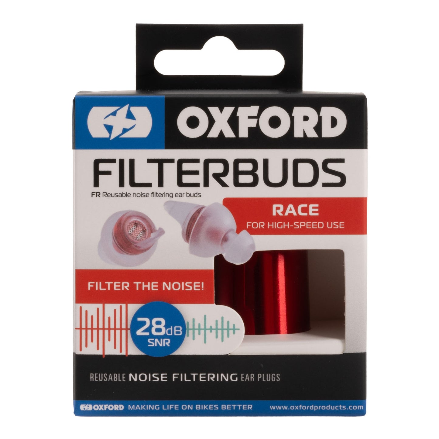 Oxford FilterBuds Race 28SNR