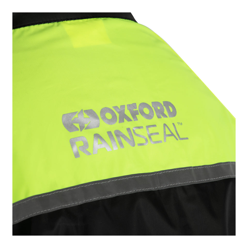 Oxford Rainseal Over Jacket - Black / Fluro