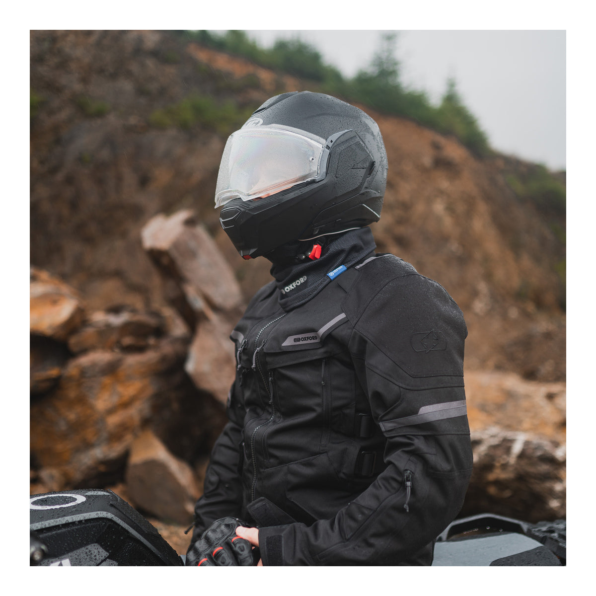 Oxford Advanced Storm Collar - Black (L / XL)