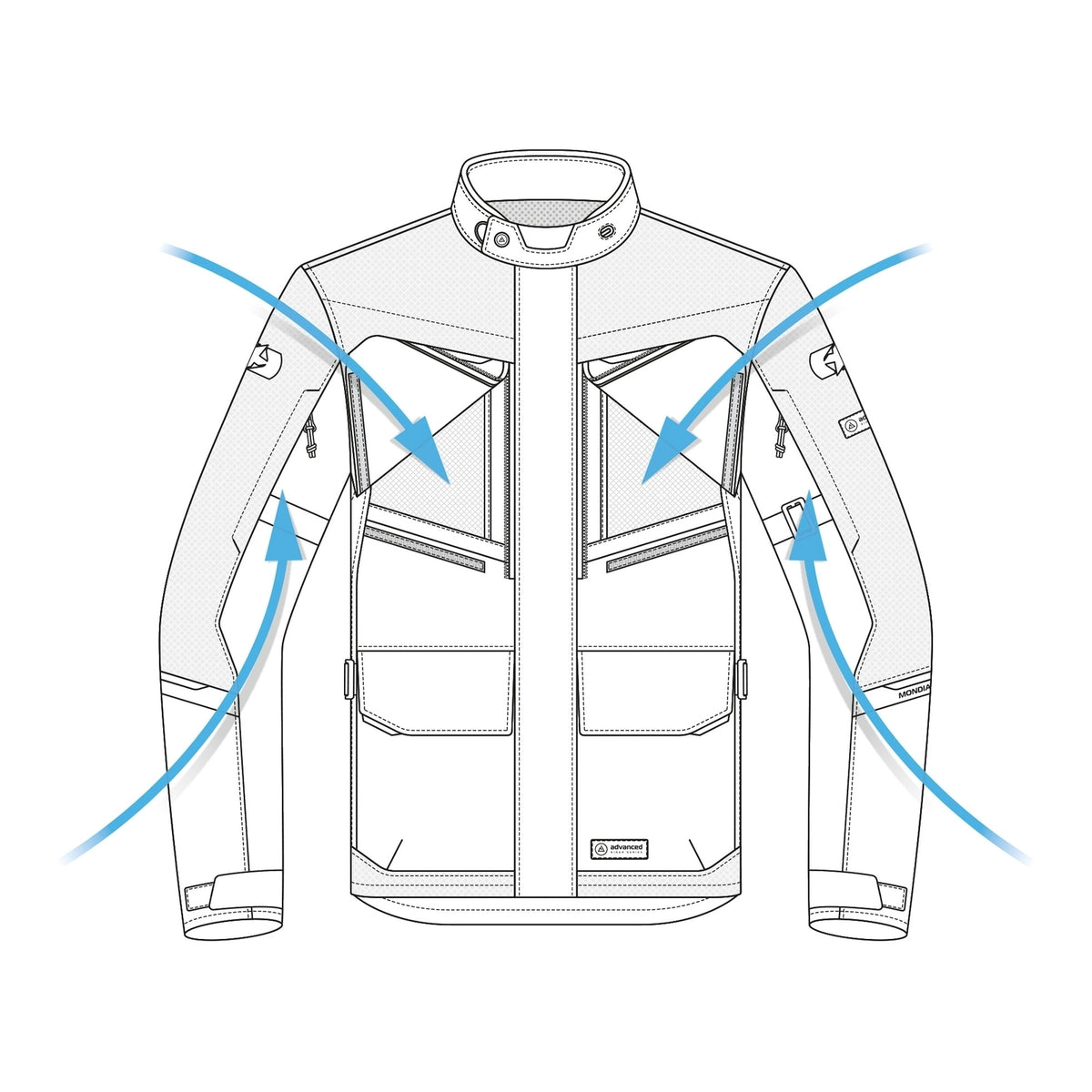 Oxford Mondial 2.0 Tech Men's Jacket - Black