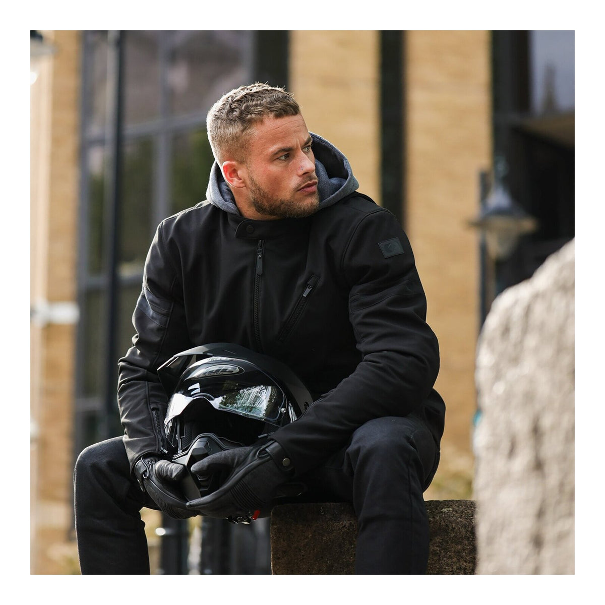 Oxford Faringdon Men's Jacket - Stealth Black