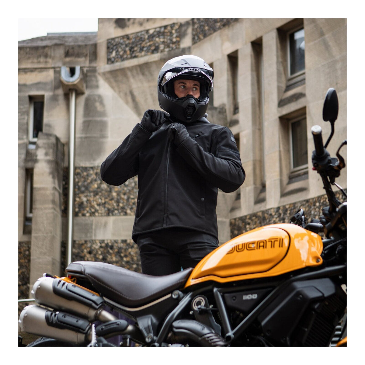 Oxford Faringdon Men's Jacket - Stealth Black