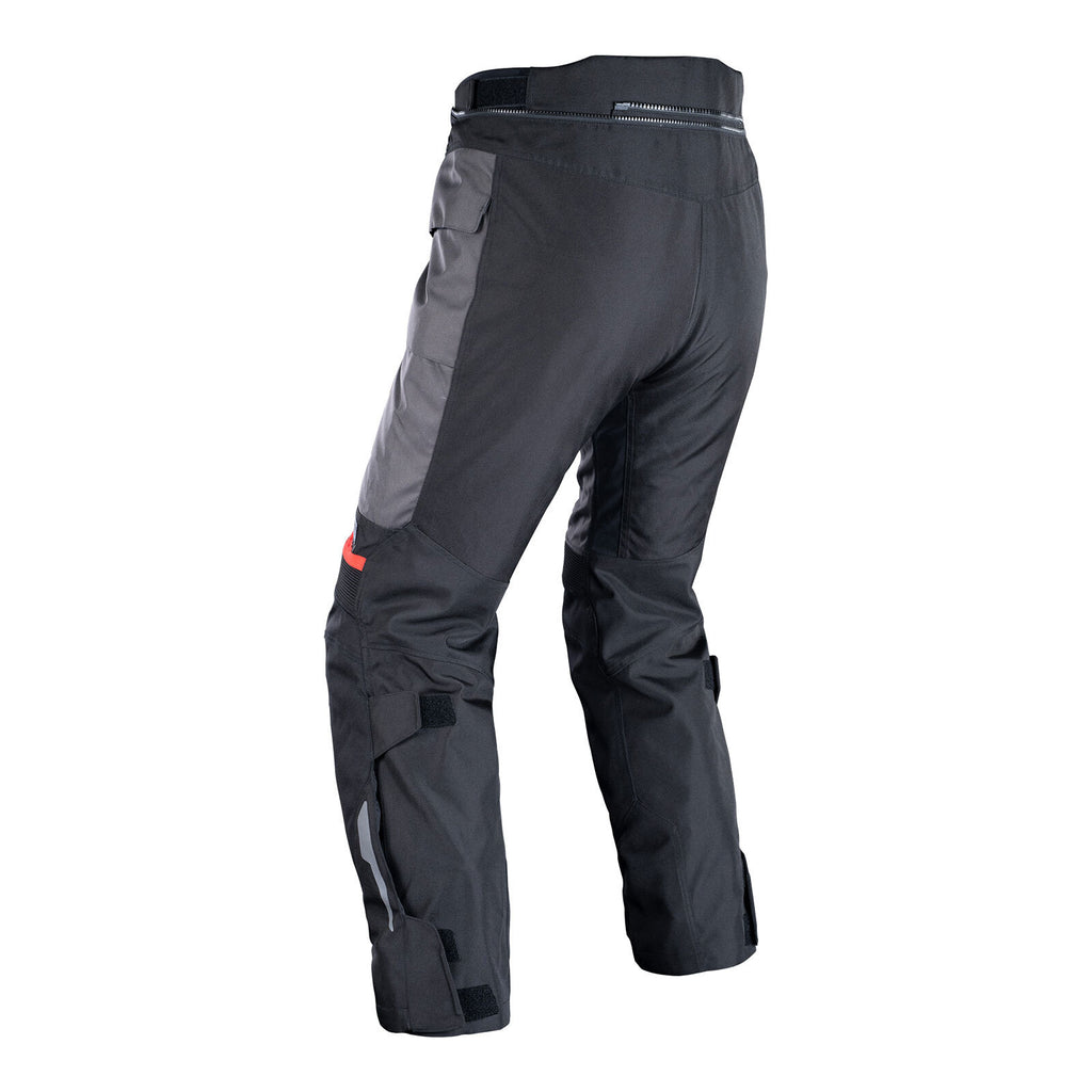 Oxford Rockland Men's Pant - Charcoal Black / Red