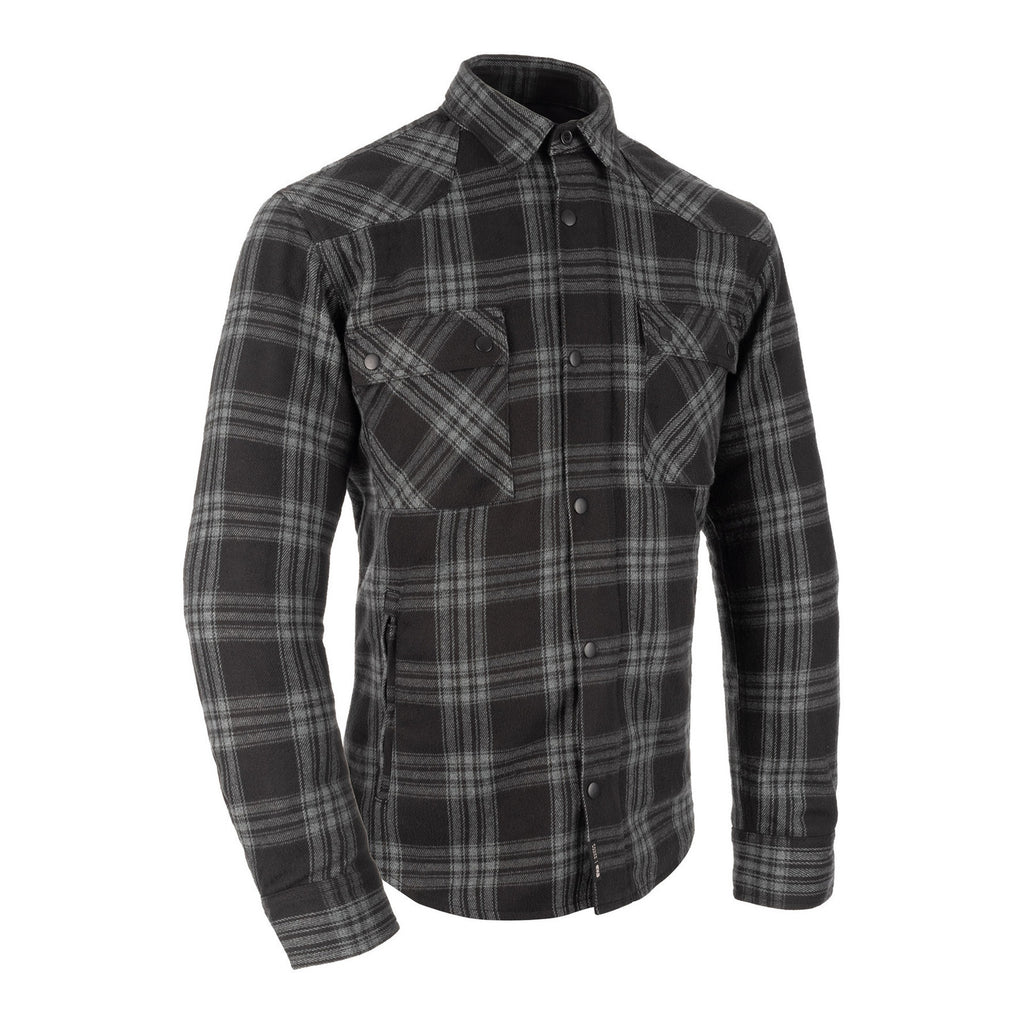 Oxford Kickback 3.0 Men's Shirt - Grey / Black Check