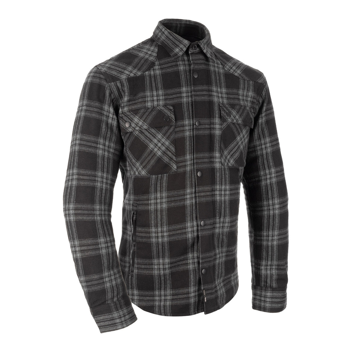 Oxford Kickback 3.0 Men's Shirt - Grey / Black Check