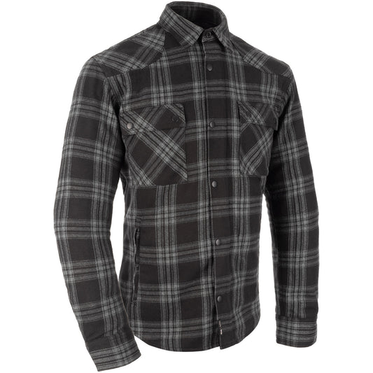 Oxford Kickback 3.0 Men's Shirt - Grey / Black Check
