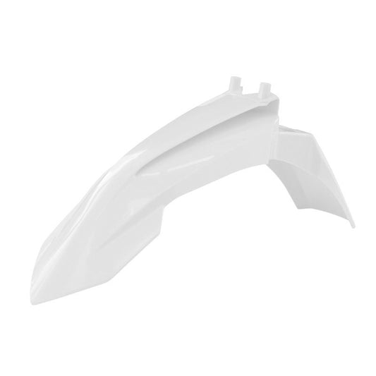 FRONT FENDER RTECH GAS GAS MC50 21-ON MC-E 5 23-ON KTM 50SX SX-E 5 20-ON 16-ON WHITE