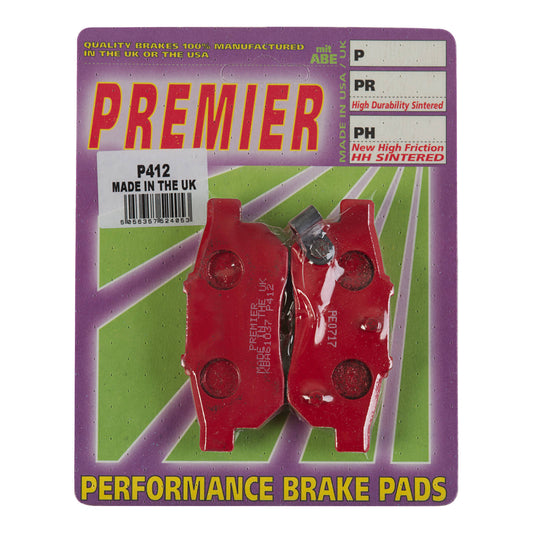 Premier Brake Pads - P Organic Standard