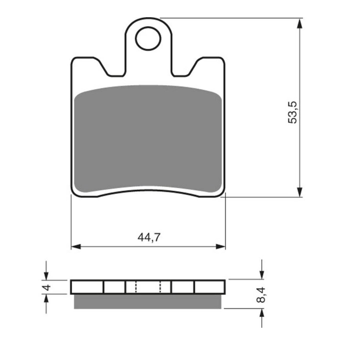 Premier Brake Pads - PH Street Sintered (GF326S3)