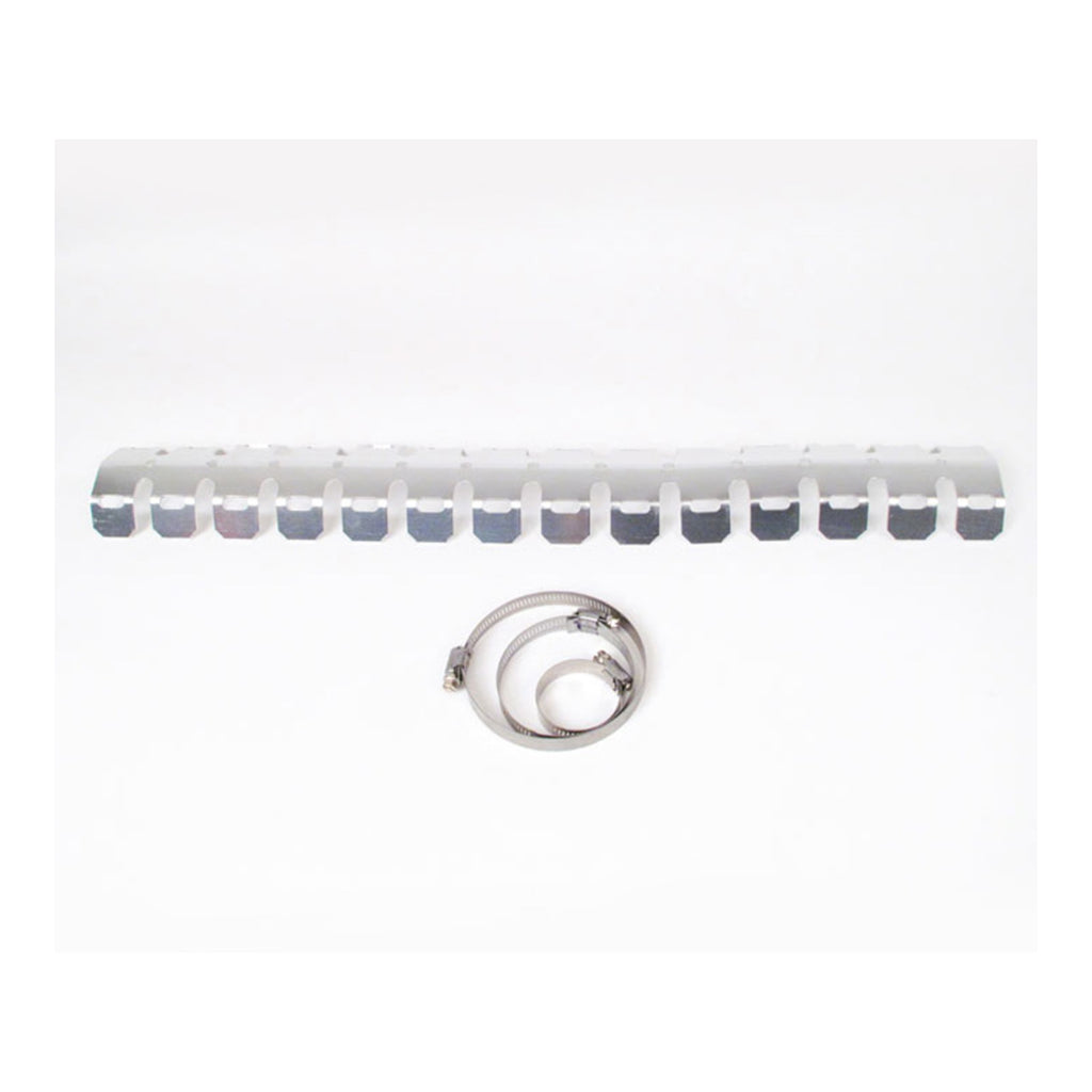 WHITES HEAD PIPE GUARD W/CLAMP - SIL
