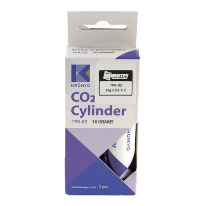 Kronyo CO2 Cylinders - 16g (2 Pack)
