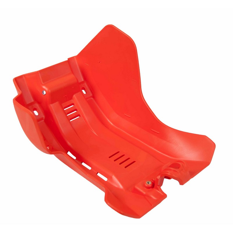 *ENGINE GUARD RTECH PLASTIC HUSQVARNA FC450 19-22 KTM 450SXF 450XCF 19-22 ORANGE