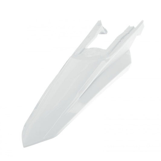 REAR FENDER RTECH KTM 125SX 250SX 250SX-F 350SX-F 450SX-F 23-24 WHITE