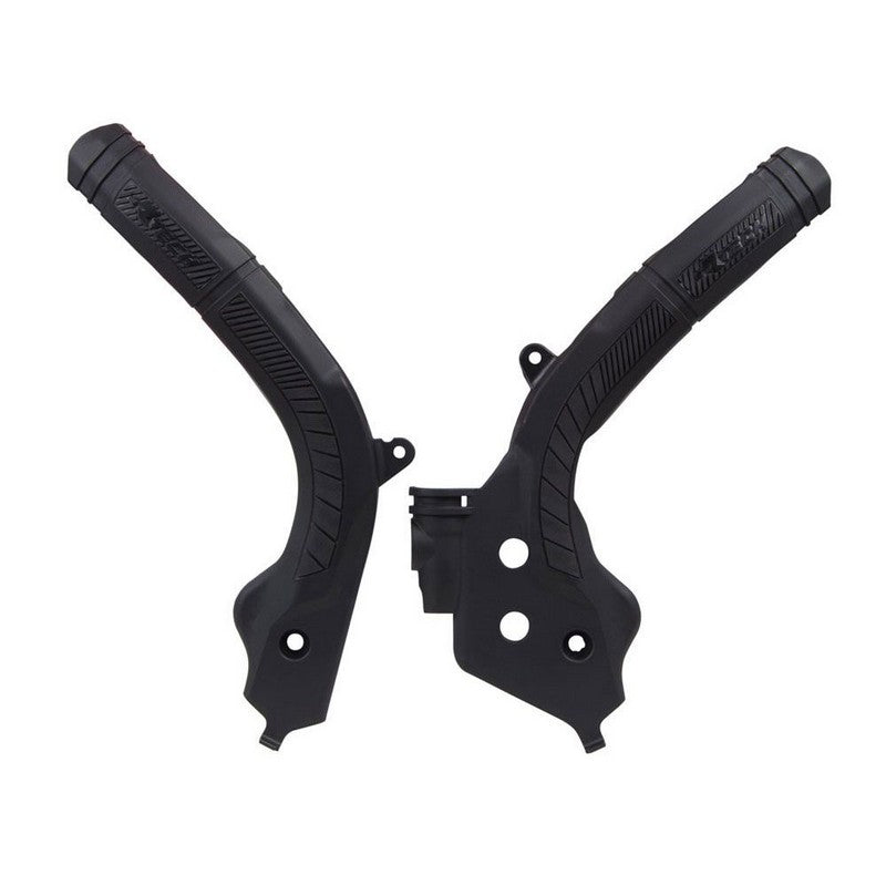 FRAME GUARDS RTECH GAS GAS HUSQVARNA KTM BLACK