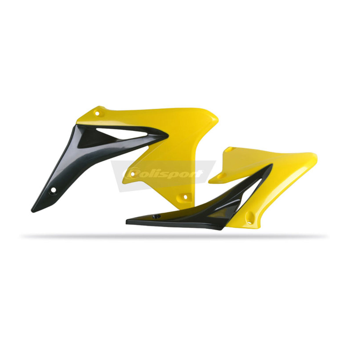 Polisport Radiator Scoops RMZ250 '10-'16 Black / Yellow