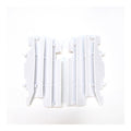 Polisport Radiator Louvers Honda CR125/250 ('04) - White