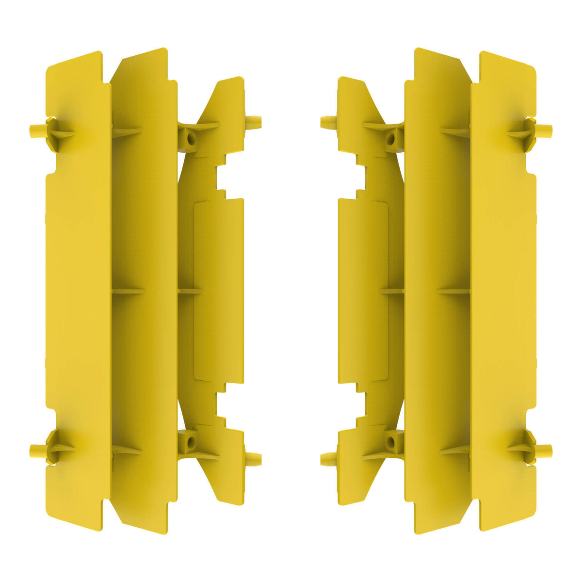 Polisport Radiator Louvers Suzuki RM125 / RM250 / DRZ400 - Yellow