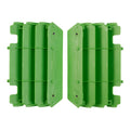 Polisport Radiator Louvers Kawasaki OEM - Green KX125/250