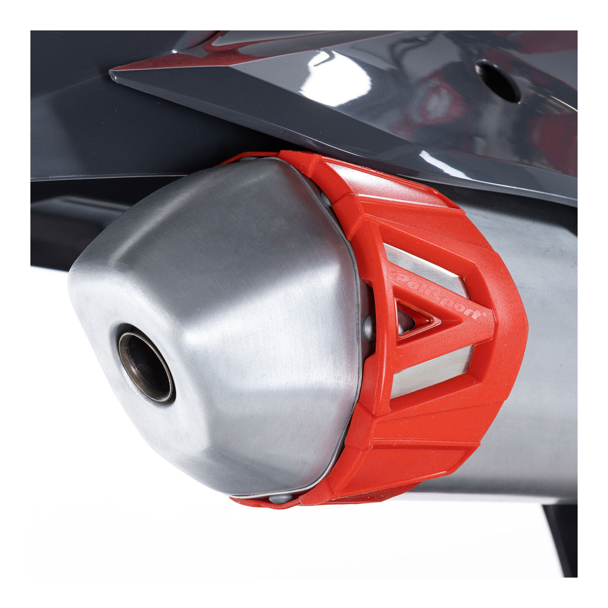 Polisport Silencer Protector 340-400MM/13.4-15.7 inch - Black
