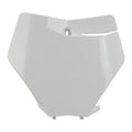 NUMBER PLATE KTM SX / SX-F 2019 - OEM WHT