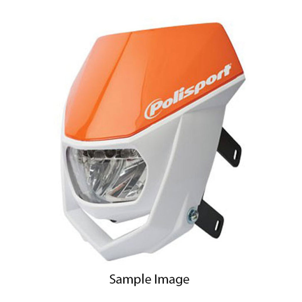 Polisport Halo LED Headlight - Red