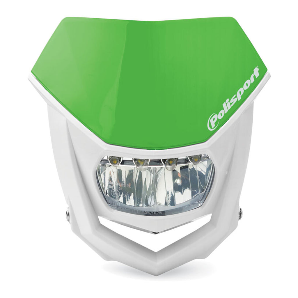 Polisport Halo LED Headlight - Green