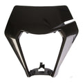 Polisport Number Plate / Headlight Mask KTM EXC/EXC-F '20-'21 - Black