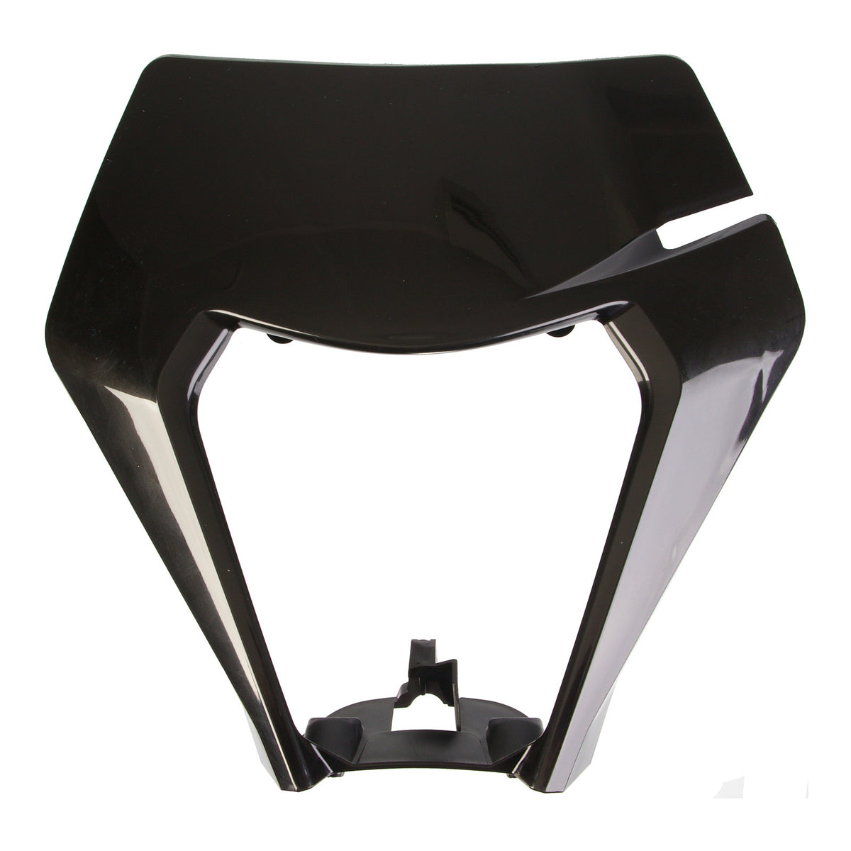 Polisport Number Plate / Headlight Mask KTM EXC/EXC-F '20-'21 - Black