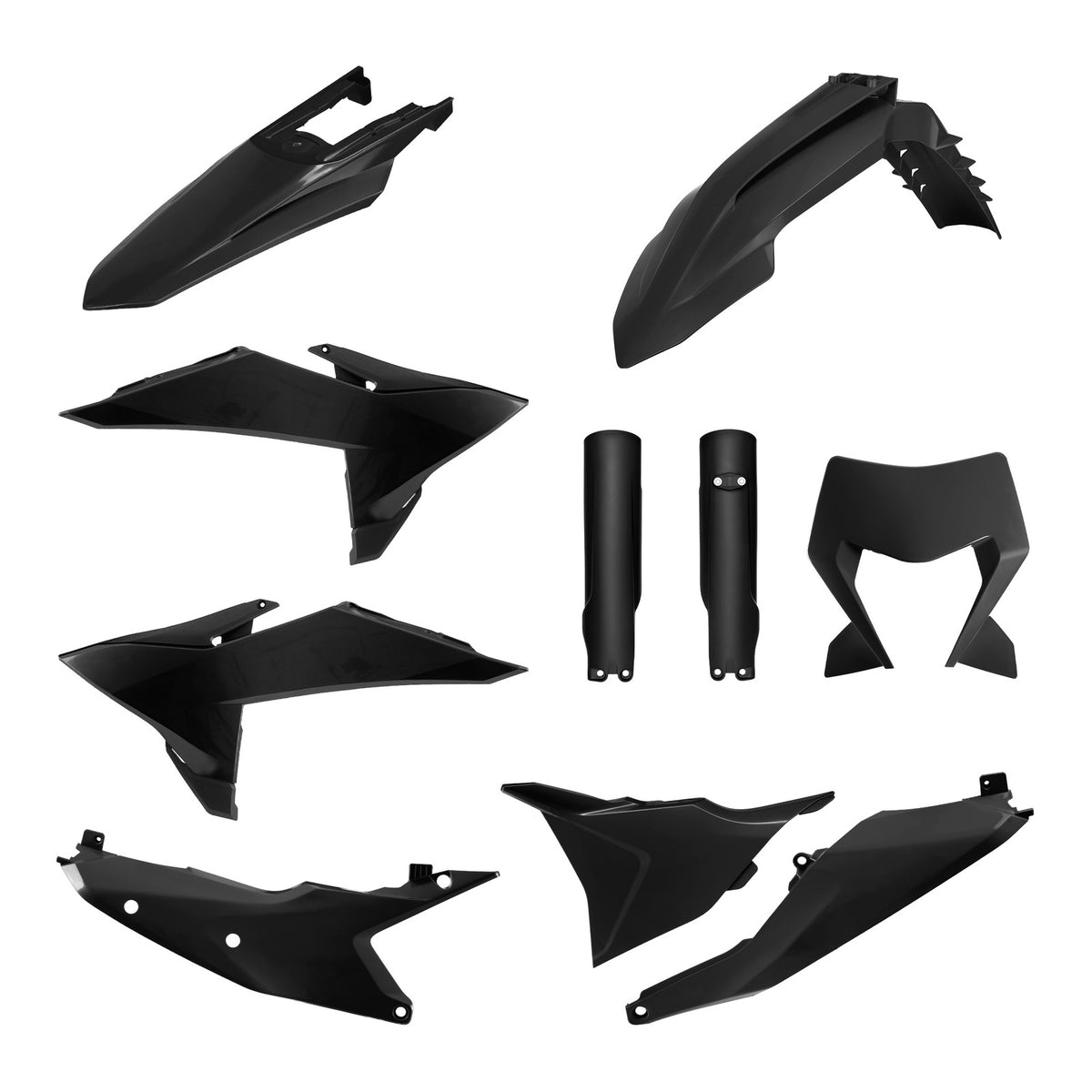 Polisport Full Kit - KTM EXC / EXC-F / XC-W / XC-FW '26-On MY26 - Black