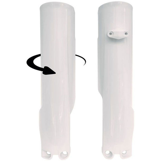 FORK PROTECTORS - GUARDS RTECH FULL WRAP HUSQVARANA TC125 TC250 FC250 FC350 FC450 23-24 WHITE