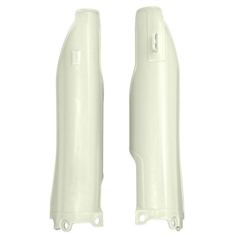 FORK PROTECTORS-GUARDS RTECH KX250F KX450F 06-08 KX125 KX250 07-08 KLX450R 07-16  OEM NEUTRAL WHITE