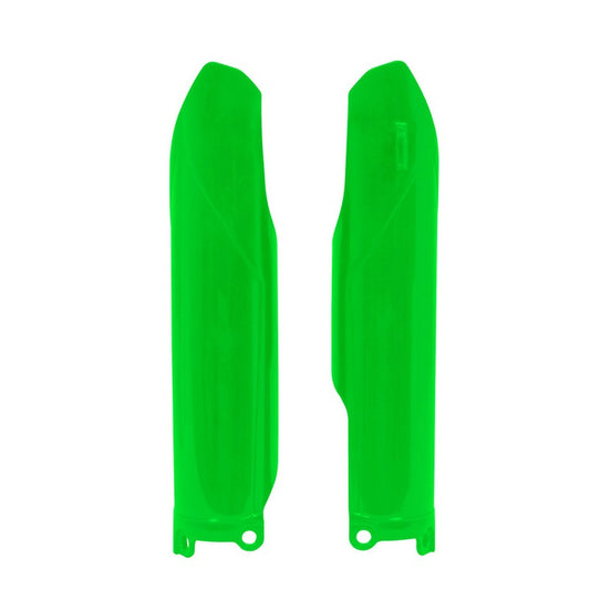 FORK PROTECTORS - GUARDS RTECH KAWASAKI KX250F 17-23 KX450F 16-23 FLURO GREEN