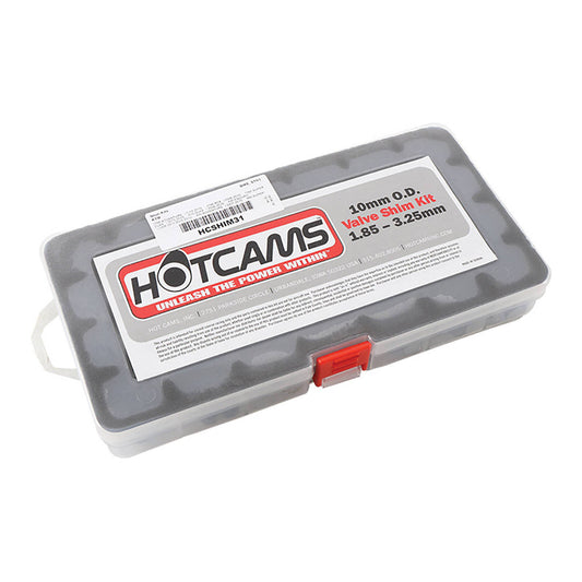 Hot Cams Shim Kit 10.00mm (1.85mm-3.25mm in .05mm - 3 each) 1 Box