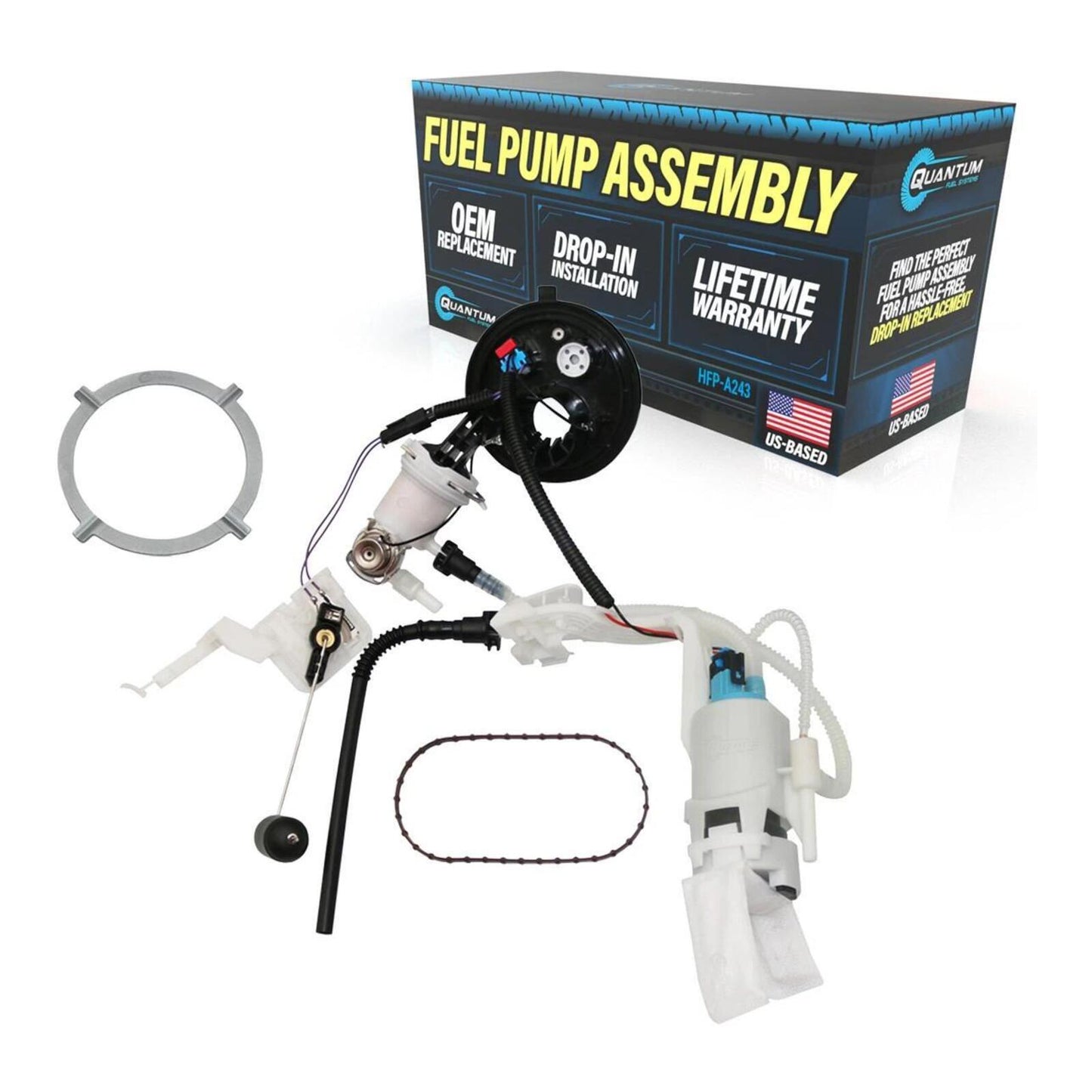 Quantum In-Tank EFI OEM Replacement Fuel Pump with Assembly