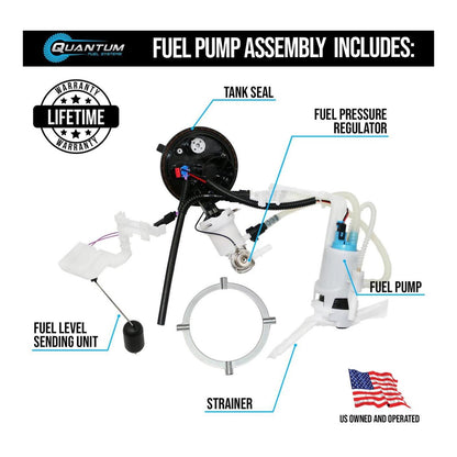 Quantum In-Tank EFI OEM Replacement Fuel Pump with Assembly