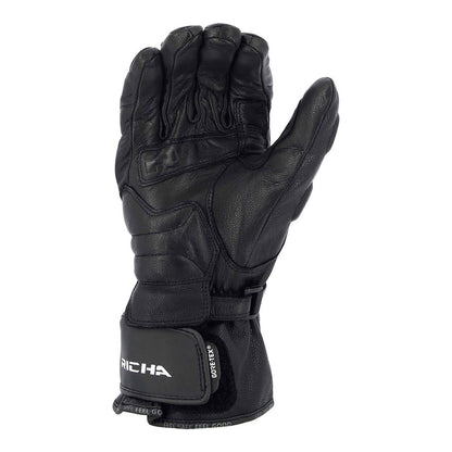 Richa Street Touring Leather Gore-Tex Glove - Black