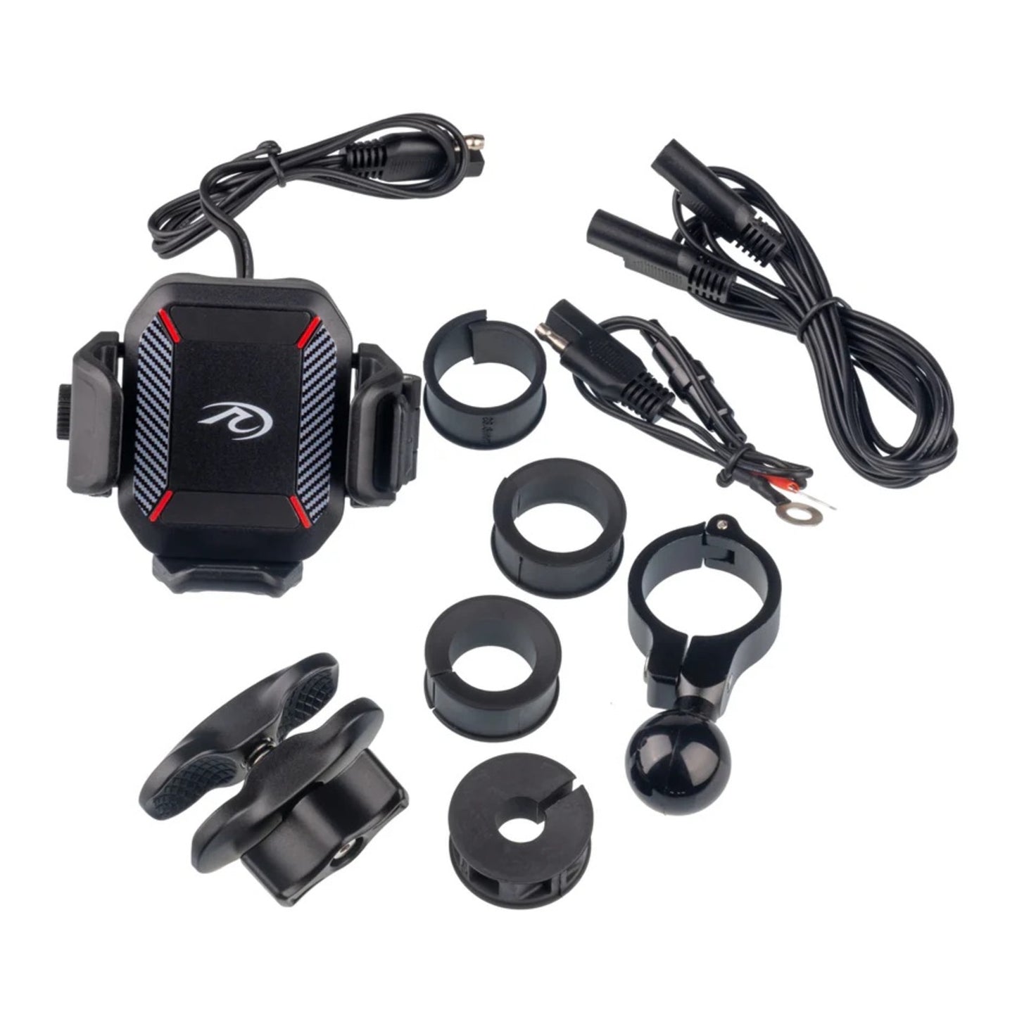 Rocky Creek Motoplug Phone Holder & Charger - Wireless & USB-C