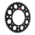 Renthal Rear Sprocket Black 49T Alloy 7075-T6 Grooved