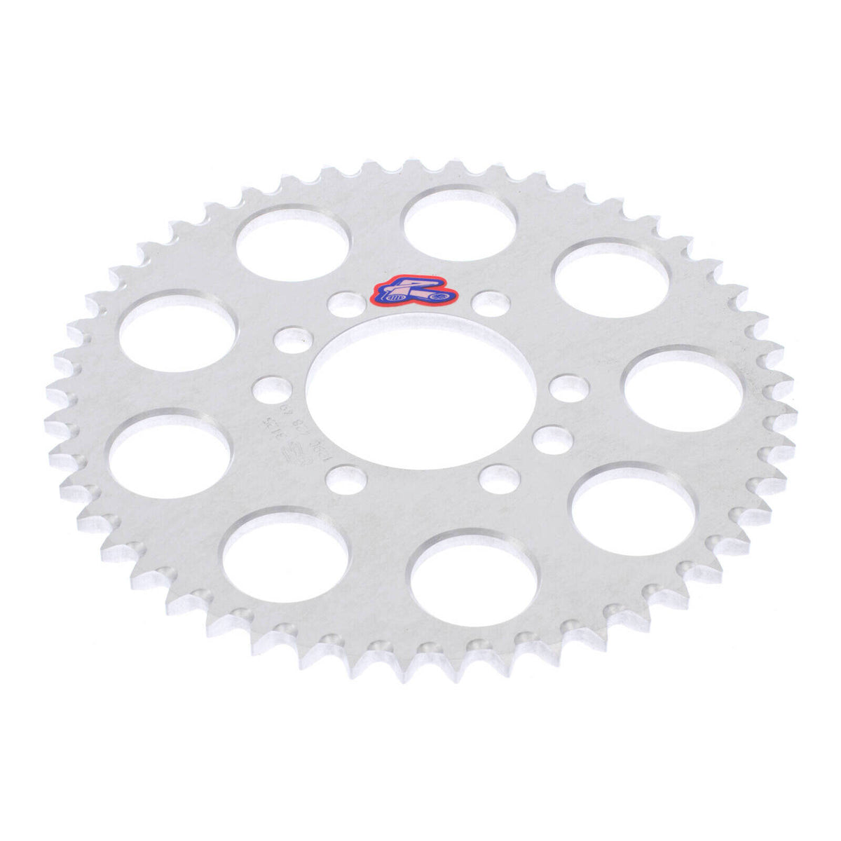 Renthal Rear Sprocket 7075 Alloy T6 Grooved - Silver [Yamaha]