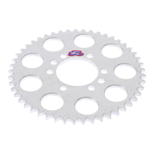 Renthal Rear Sprocket 7075 Alloy T6 Grooved - Silver [Yamaha]