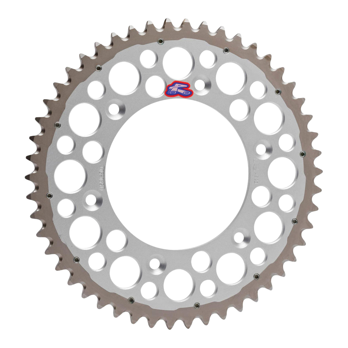 Renthal Sprocket Twinring Silver 48T Bi-metal Grooved