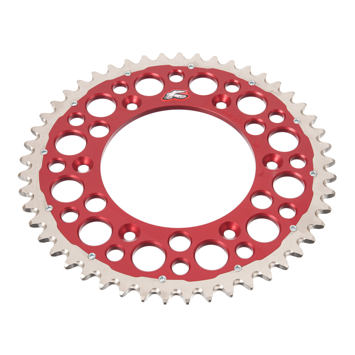 Renthal Sprocket Twinring Red 49T Bi-Metal Grooved