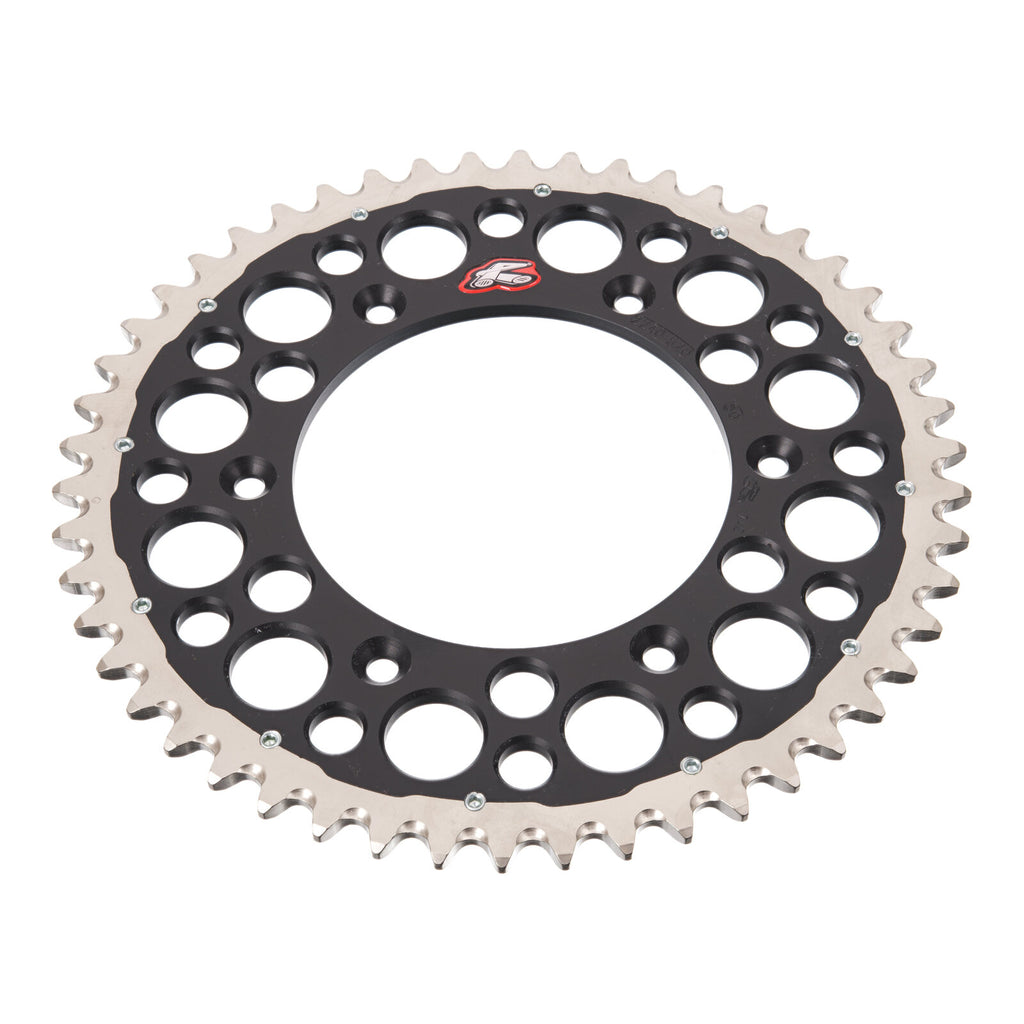 Renthal Sprocket Twinring Black 50T Bi-Metal Grooved