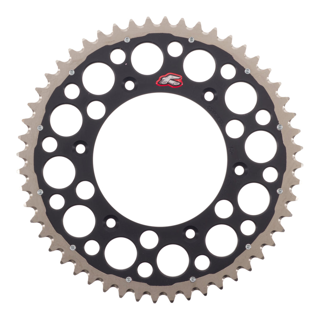 Renthal Sprocket Twinring Black 52T Bi-Metal Grooved