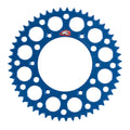 Renthal Sprocket Rear Blue 51T Alloy 7075 T6 Grooved