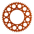 Renthal Sprocket Rear Orange 51T Alloy 7075 T6 Grooved KTM