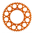 Renthal Sprocket Rear Orange 52T Alloy 7075 T6 Grooved KTM