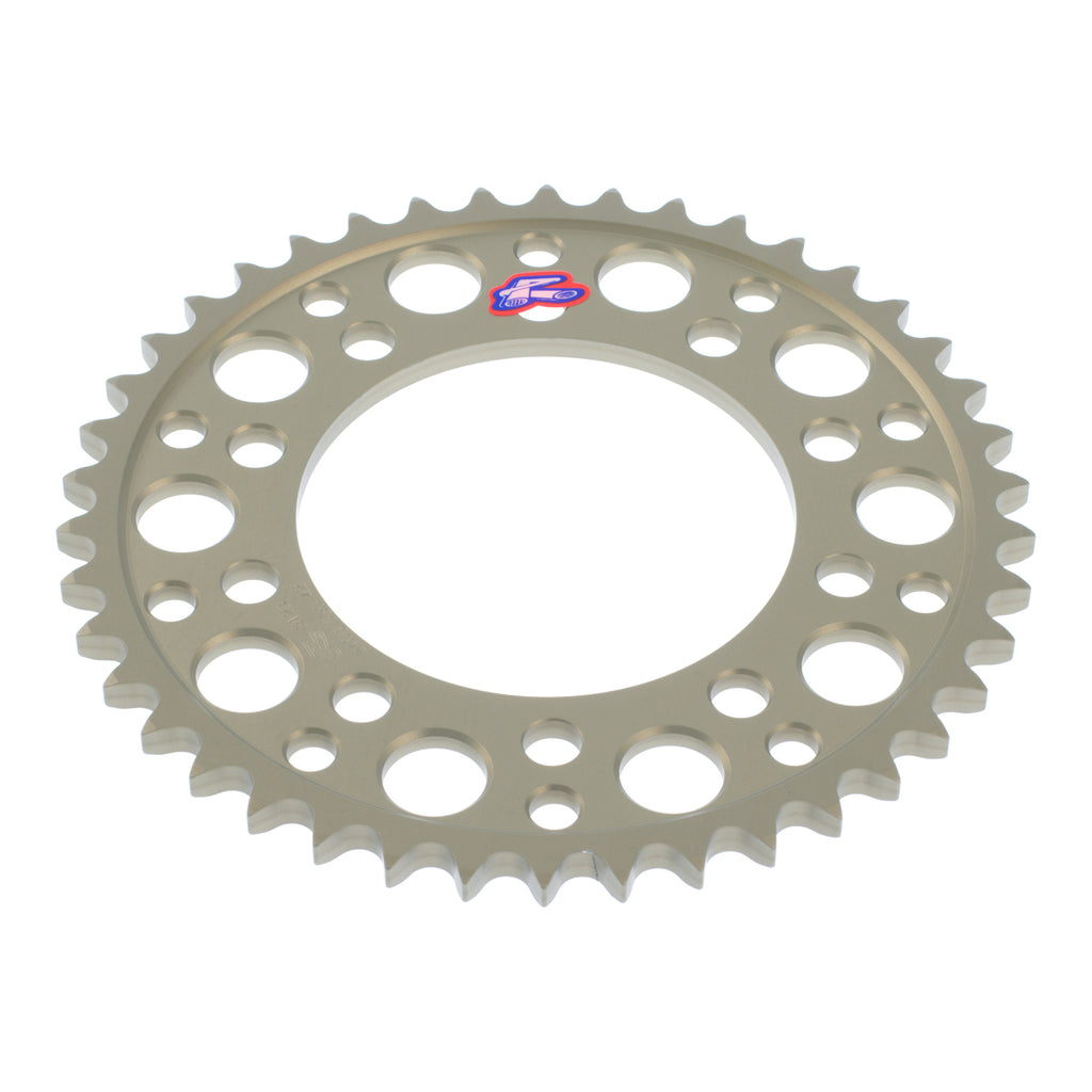 Renthal Rear Sprocket T6 Grooved 7075 Alloy - Silver [Honda]